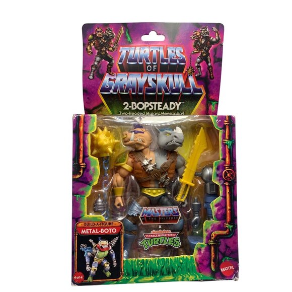 Masters Of The Universe X TMNT 2-Bopsteady Action Figure - Picture 1 of 5